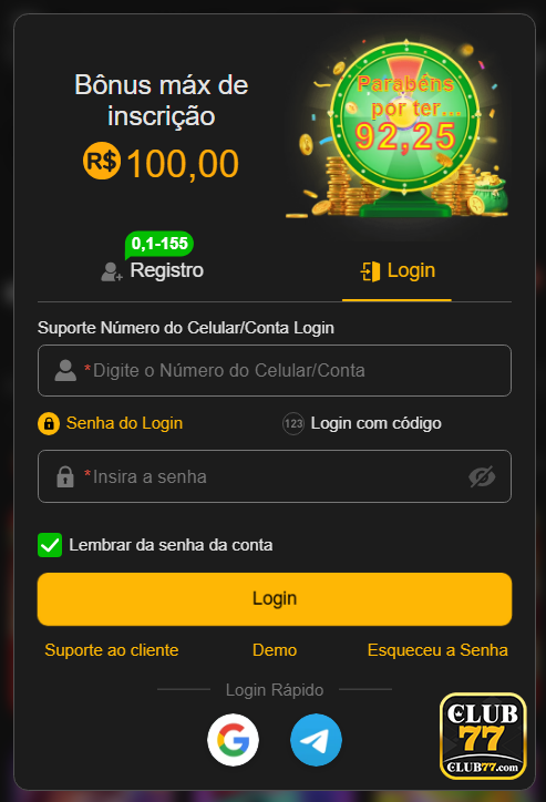 Segurança club77.com